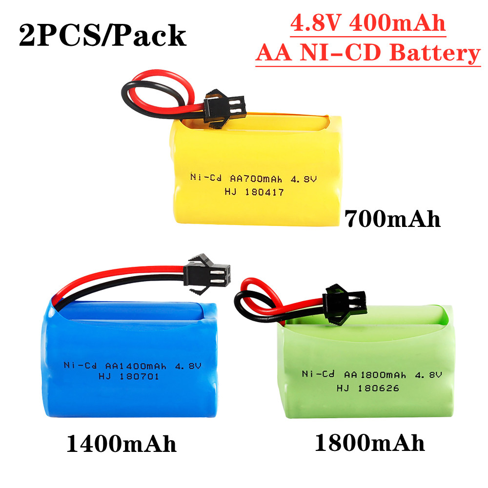 Rc Hobby Tank - 4,8 v 700/1400/1800mah NiCd batería ni-cd
