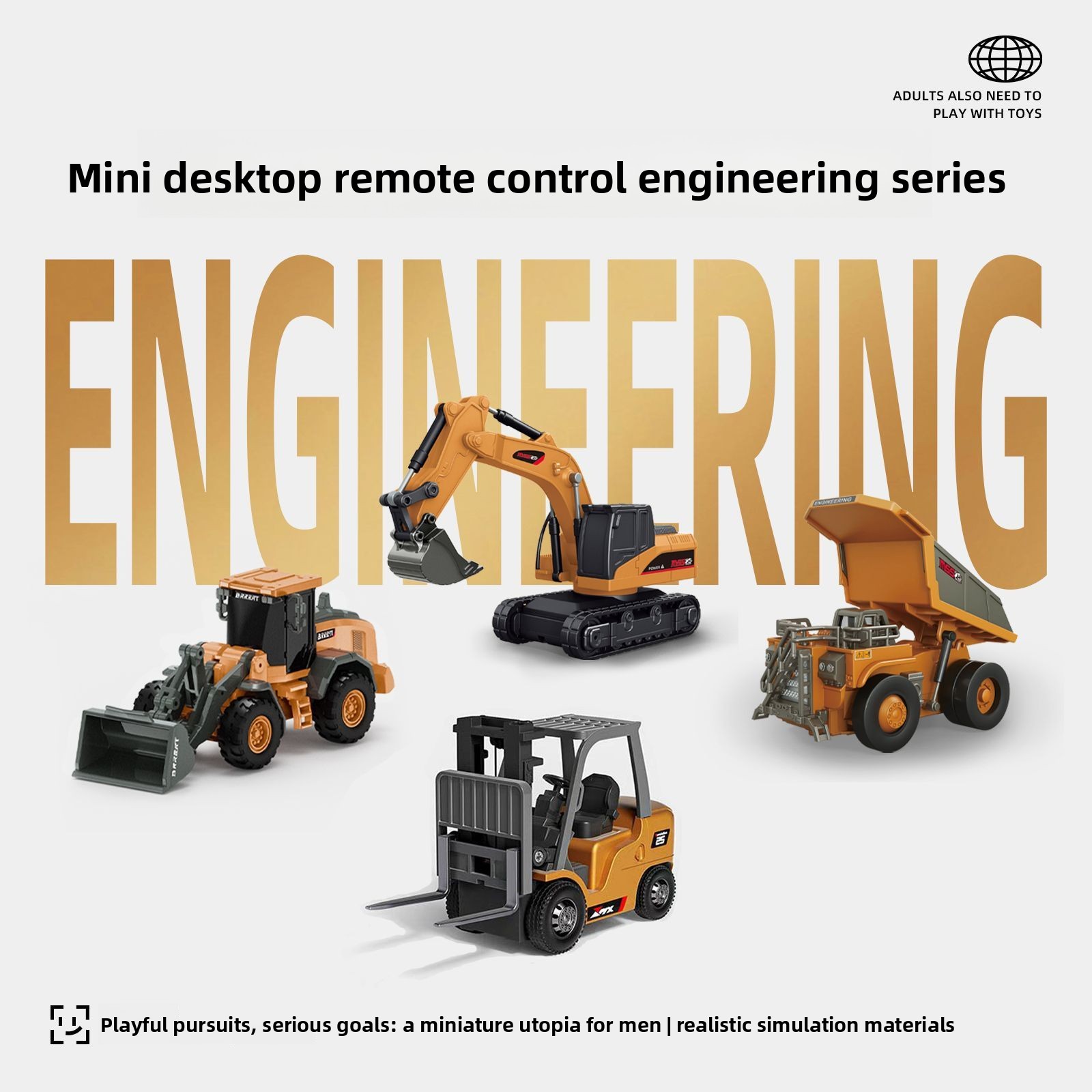 Rc Hobby Nook - Set de Vehículos de Ingeniería RC