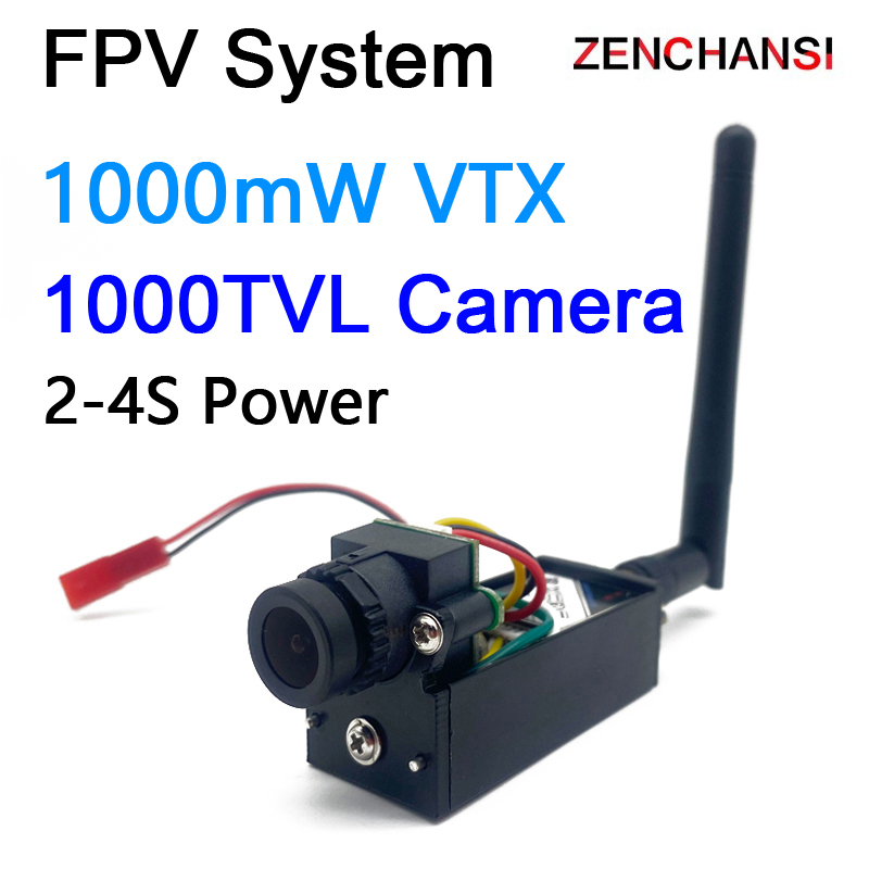 Rc Plane Hobby Zone - Transmisor VTX ajustable 5,8G 48CH 100/200/400/1000mW