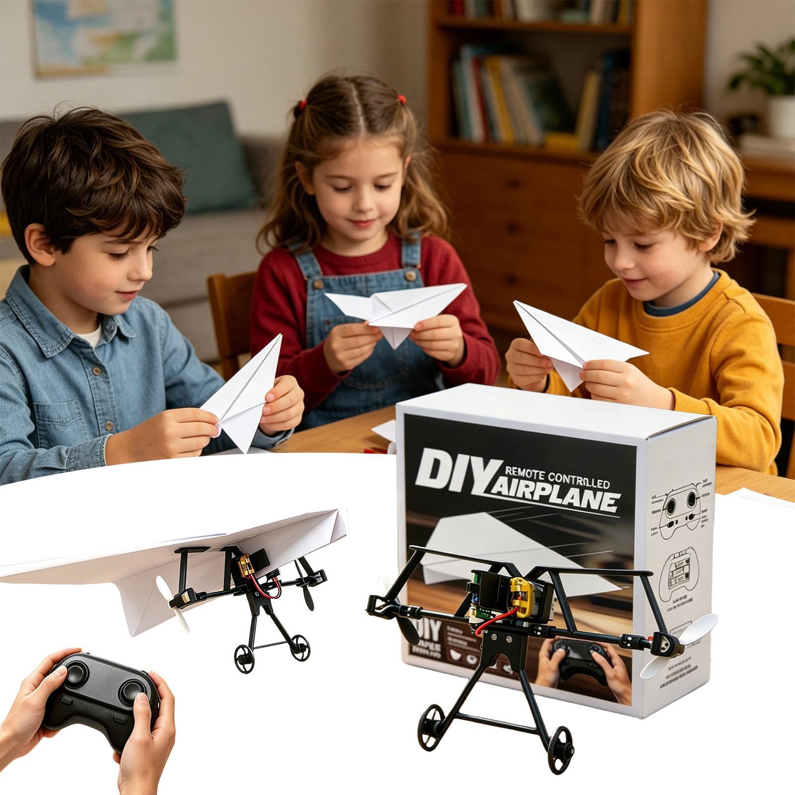 Rc Hobby Toys - Kit de Avión de Papel RC