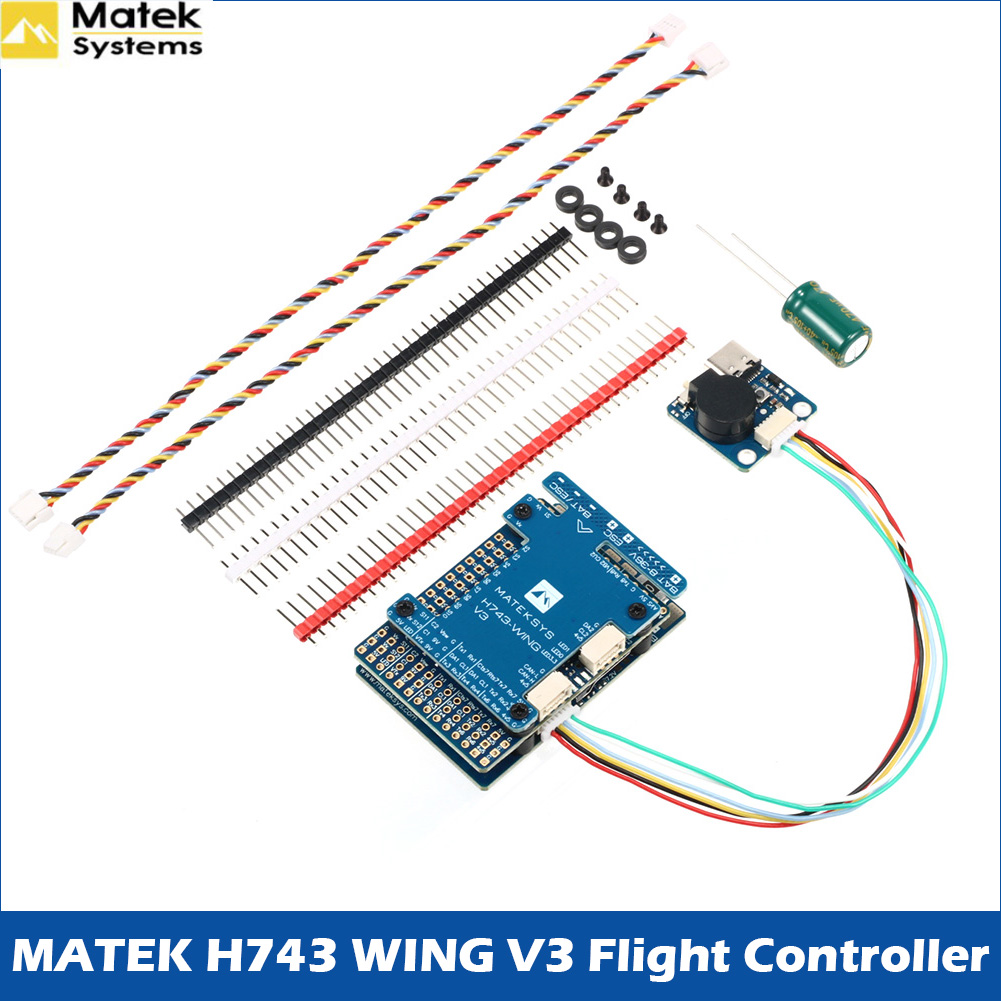 Rc Plane Hobby Zone - Controlador de Vuelo MATEK H743 WING