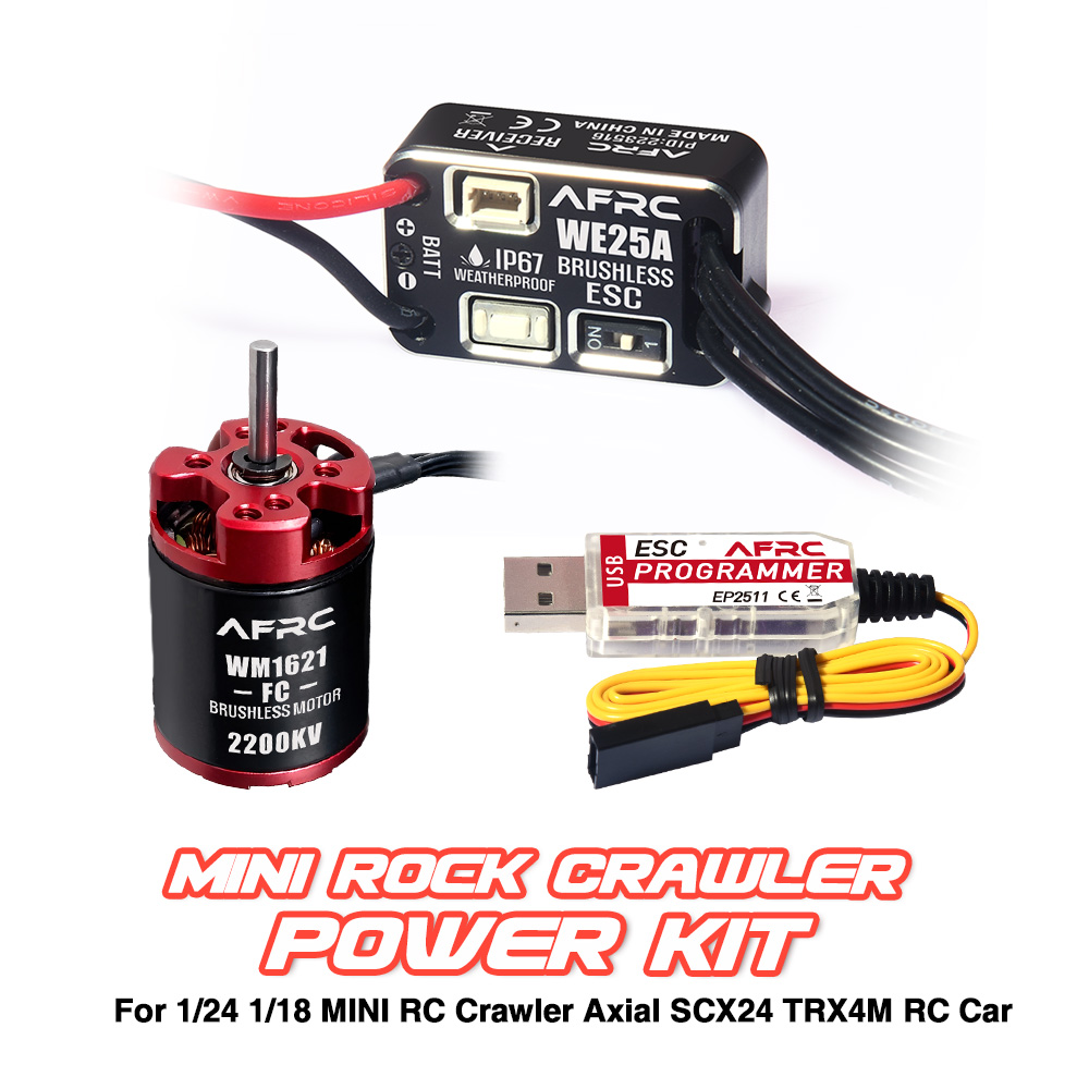 Rc Hobby Toys - Kit de Potencia sin Escobillas AFRC
