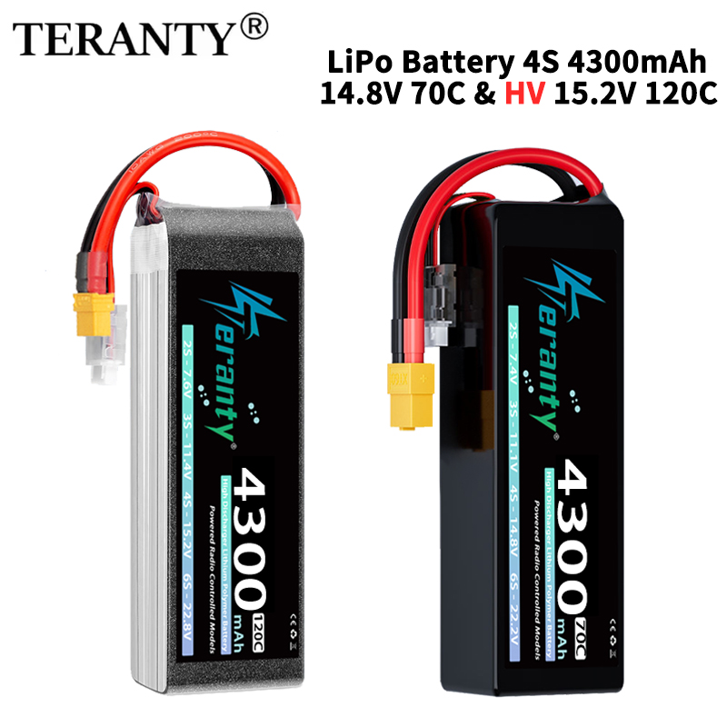 Rc Hobby Tank - Batería Lipo TERANTY 4S 4300mAh 14.8V