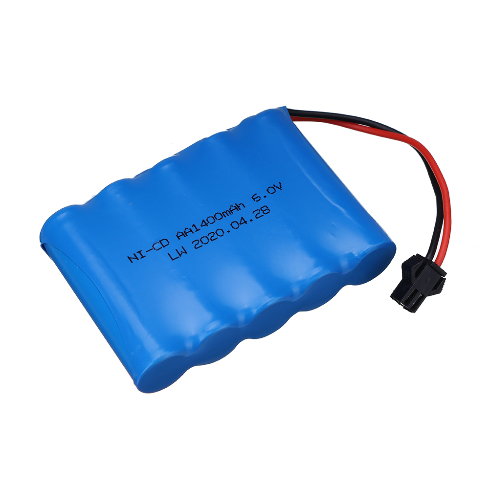 Batería NiCD de 6v y 1400mAh p - Rc Hobby Tank reseña y precio