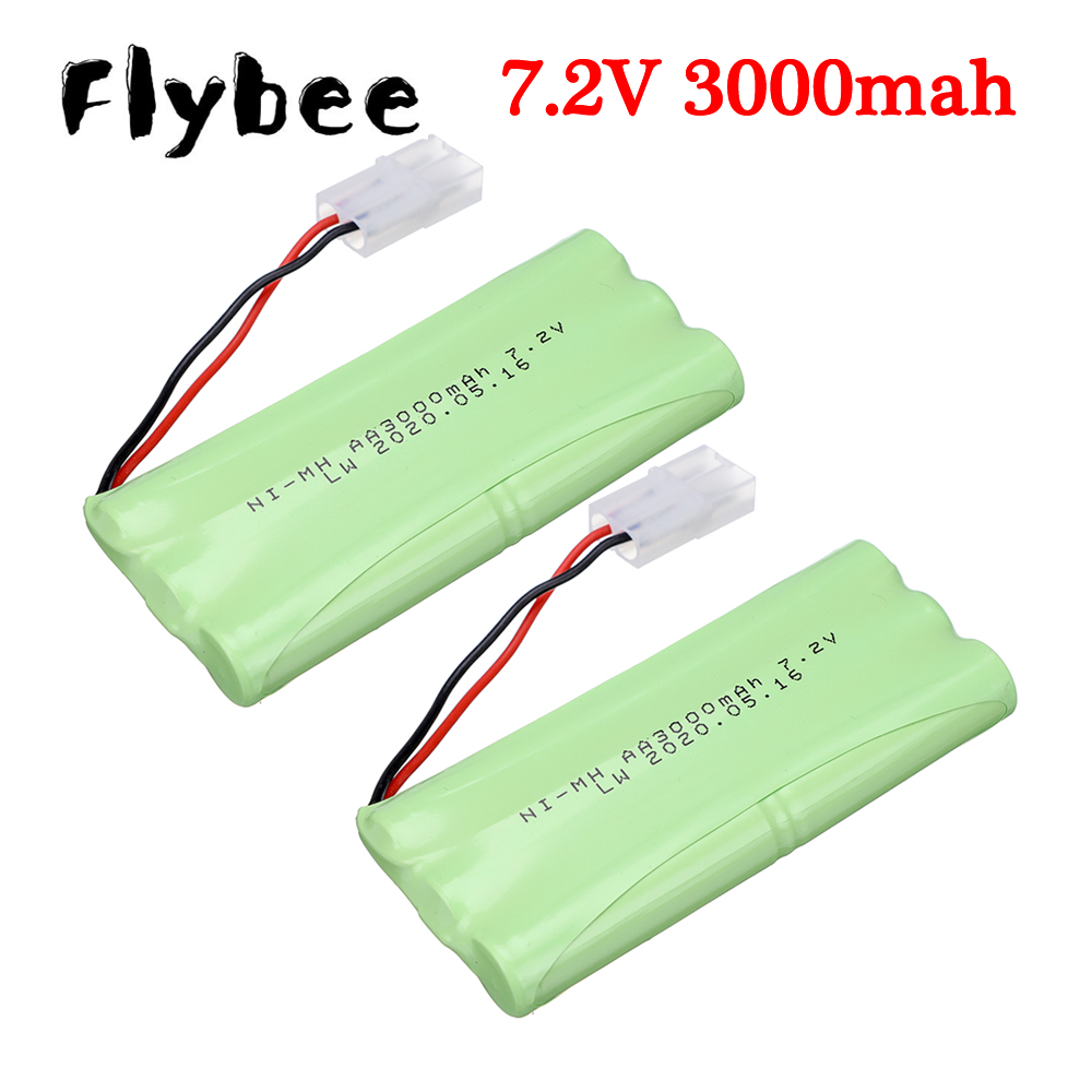 Batería recargable de 7,2 v, b - Rc Hobby Tank reseña y precio