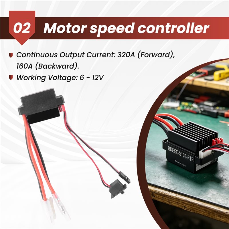 Controlador de velocidad ESC 3 - Rc Hobby & Maskinservice I Eskilstuna reseña y precio