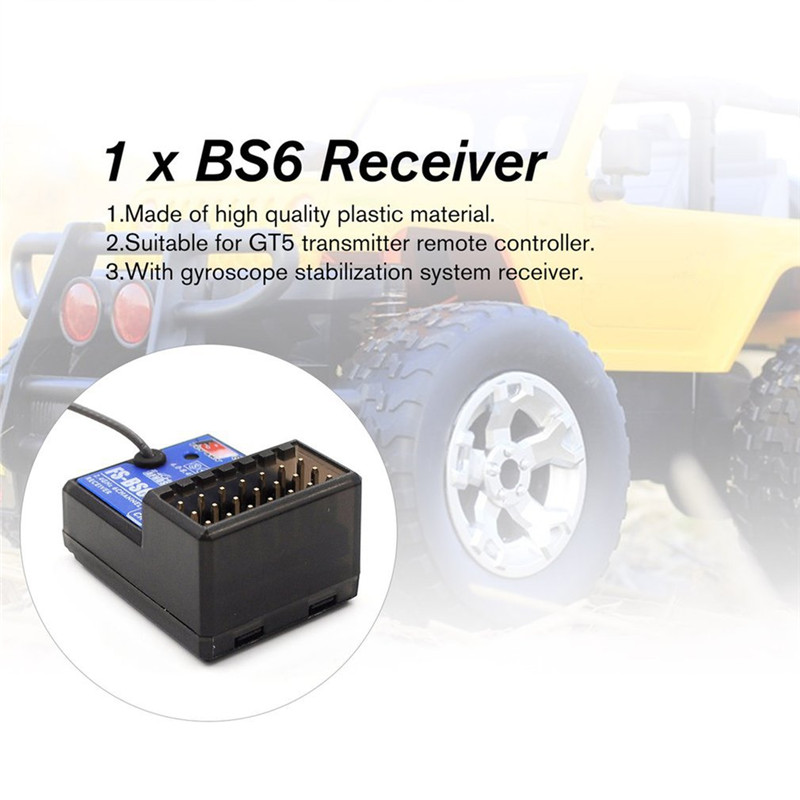 Receptor Flysky FS-BS6 2,4 Ghz - Rc Hobby Toys reseña y precio