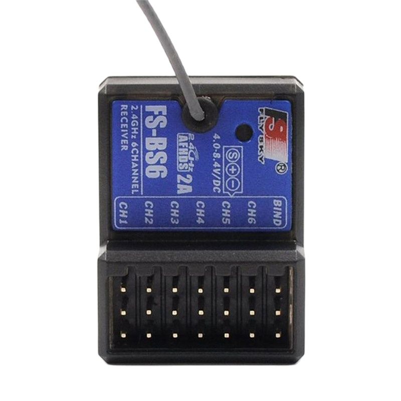 Receptor Flysky FS-BS6 2,4 Ghz - Rc Hobby Toys reseña y precio