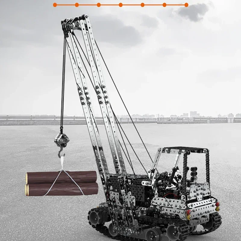 Grúa Metálica RC para Armar, C - Rc Hobby Toys reseña y precio