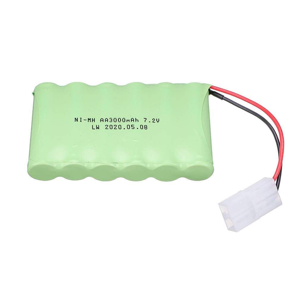 Batería NiMH AA de 3000 V y 7, - Rc Hobby Tank reseña y precio