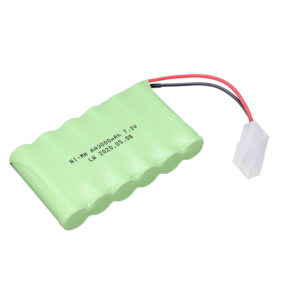 Batería NiMH AA de 3000 V y 7, - Rc Hobby Tank reseña y precio