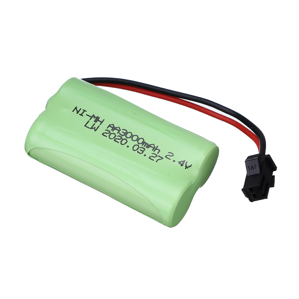 Batería AA NIMH de 2,4 V y 300 - Rc Hobby Tank reseña y precio