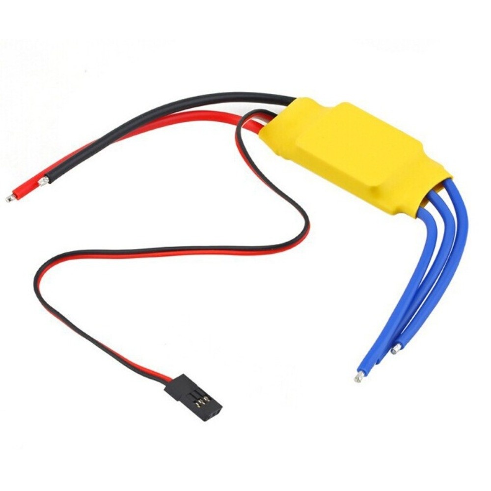 ESC sin Escobillas HW30A 40A c - Rc Plane Hobby Zone reseña y precio