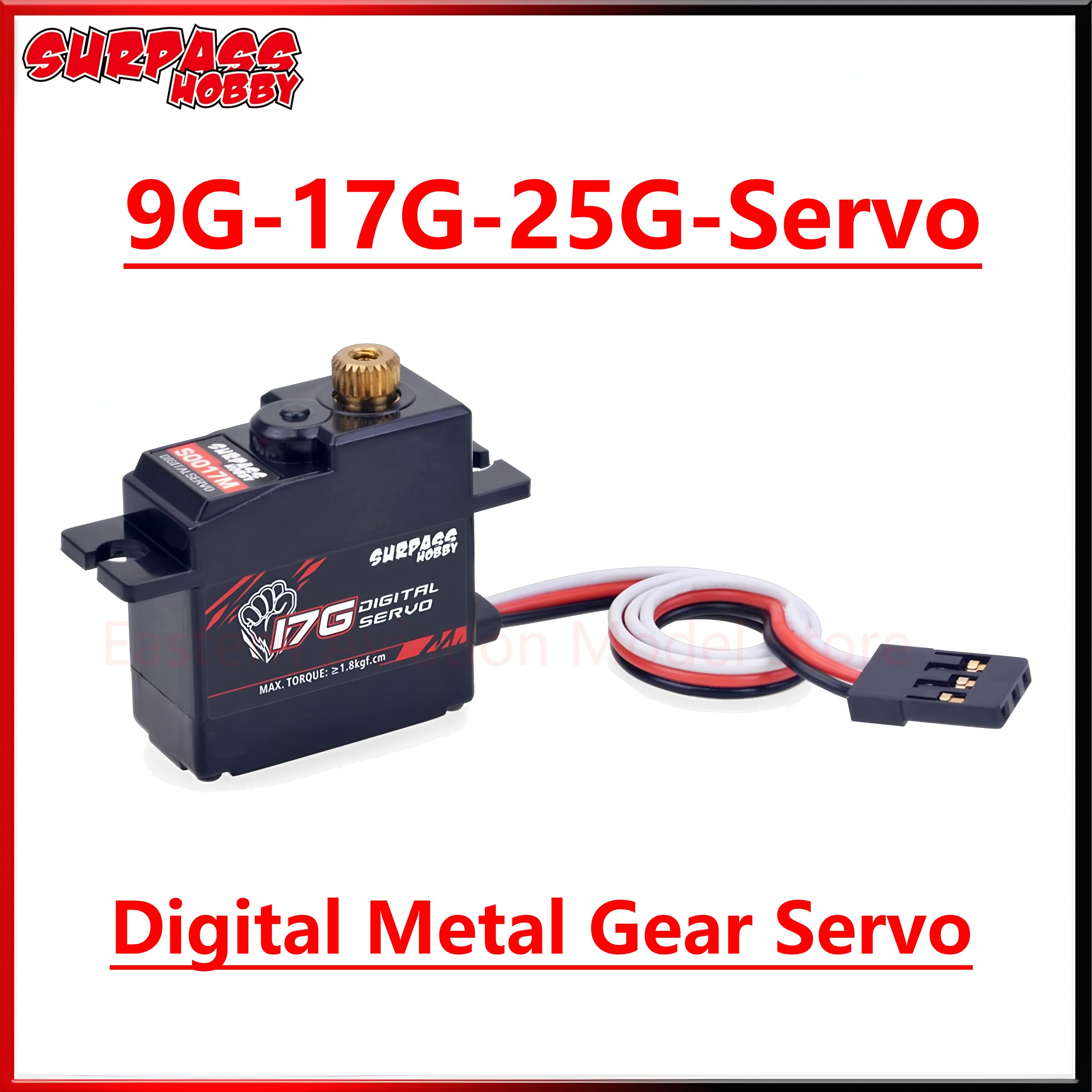 Surpass Hobby S009M 9G S0017M  - Rc Hobby & Maskinservice I Eskilstuna reseña y precio
