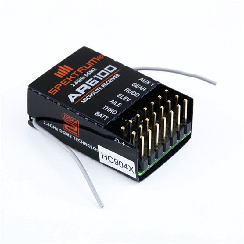 Receptor AR6100 DSM2 6CH 2,4 G - Rc Hobby Toys reseña y precio