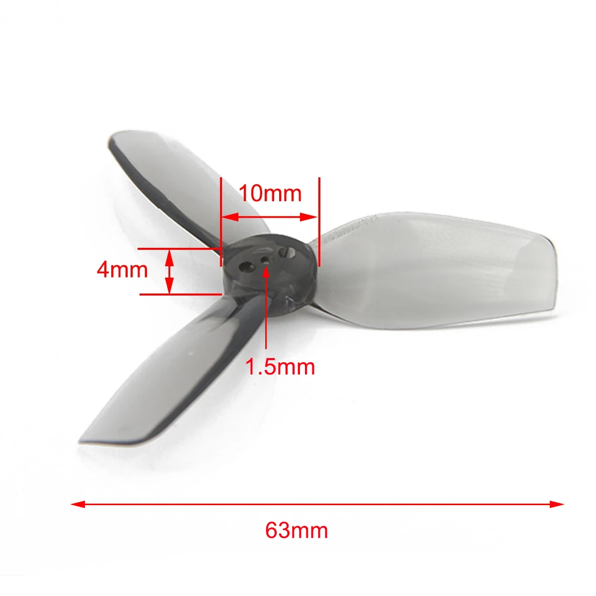 NEEBRC 2/4/8 pares 2,5 pulgada - Rc Plane Hobby Zone reseña y precio