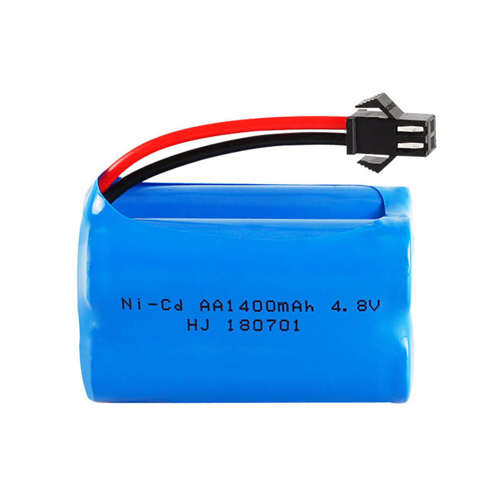 Batería Ni-Cd de 4,8 v y 1400m - Rc Hobby Tank reseña y precio