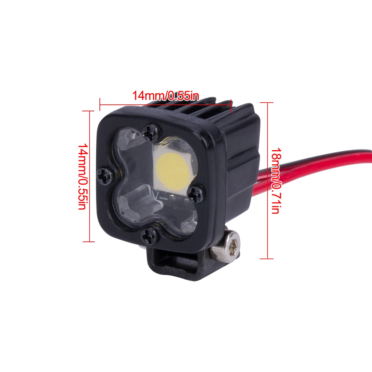 RC Car Square Bright LED luces - Rc Hobby Factory reseña y precio
