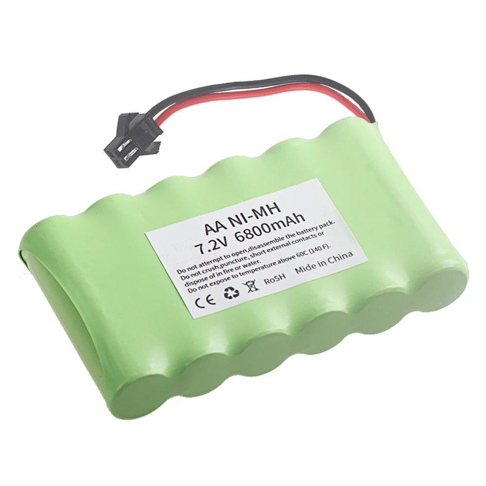 Ni-MH 7,2 V 6800mAh SM enchufe - Rc Hobby Tank reseña y precio