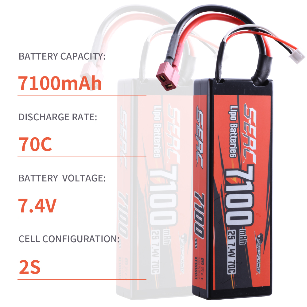 Sunpadow-batería Lipo 2S2P de  - Rc Hobby Tank reseña y precio