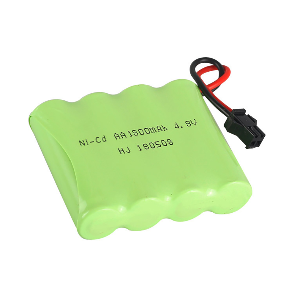 Batería AA ni-cd de 4,8 V y 18 - Rc Hobby Tank reseña y precio