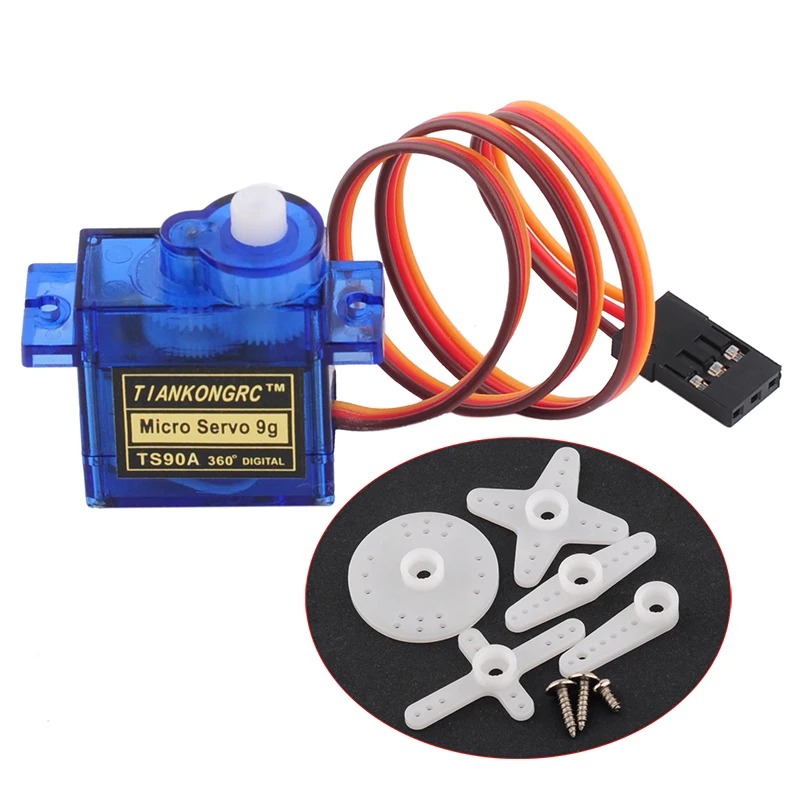 TS90A 9G Micro Servo 180 grado - Rc Hobby Factory reseña y precio