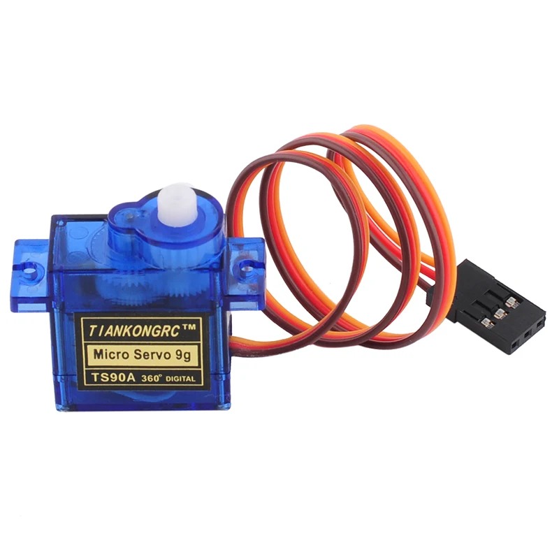 TS90A 9G Micro Servo 180 grado - Rc Hobby Factory reseña y precio